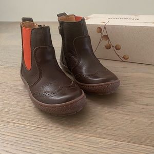 Bisgaard girls leather boots shoes
